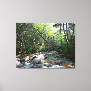 Toile Pont de la rivière Pemigewasset dans le New Hampsh