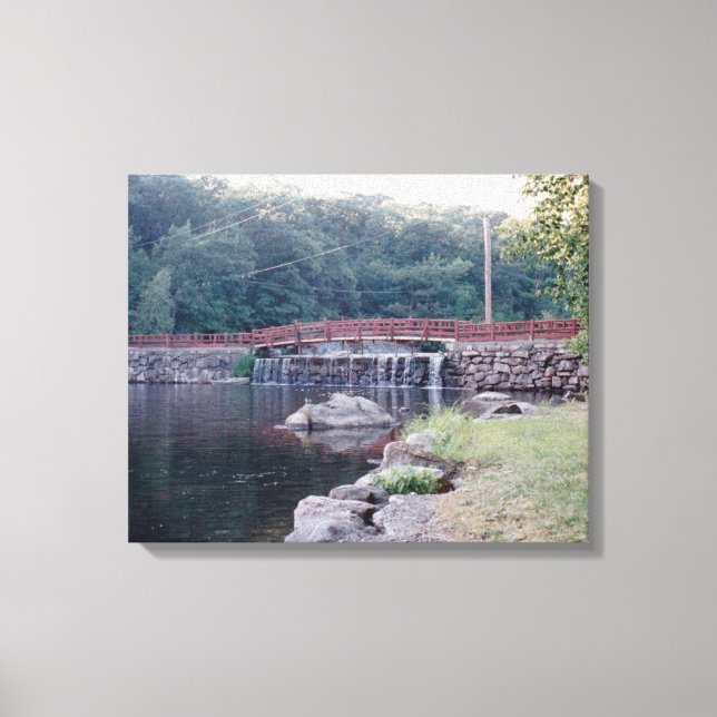 Toile Pont en cascade (Recto)