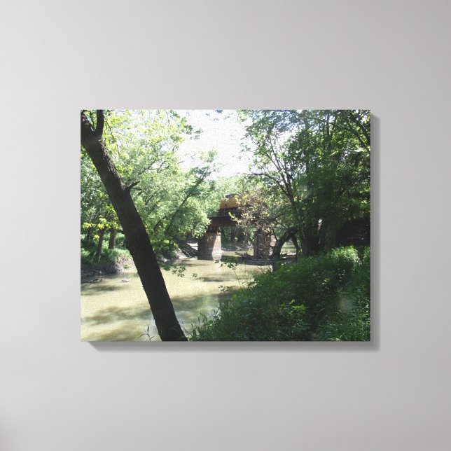 Toile Pont ferroviaire (Recto)