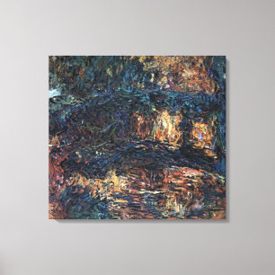 Toile Pont Japonais par Claude Monet, Beaux-Arts Vintage