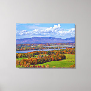 Toile Pont Rhinecliff à l'automne
