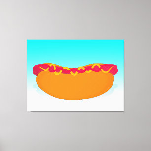 Toile Pop Hot Dog