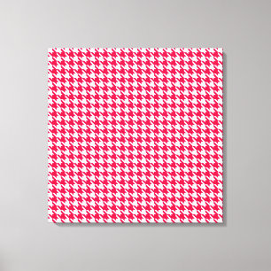 Toile Poppy Modern Houndstooth à Emporiomoffa