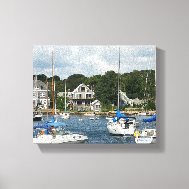 Toile Port de Woods Hole (Recto)