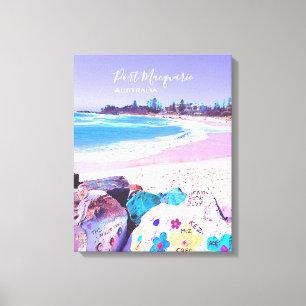 Toile Port Macquarie NSW Australie paysage de voyage