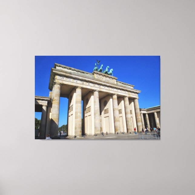 Toile Porte de Brandebourg, Berlin, Allemagne (Recto)