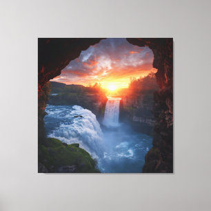 Toile Porte d'entrée au Far - Paysage d'aventure Photogr