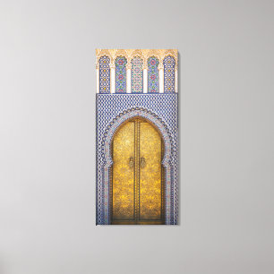 Toile Portes Ornées Du Palais Du Roi