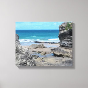 Toile Porth Beach Newquay Cornwall Photographie