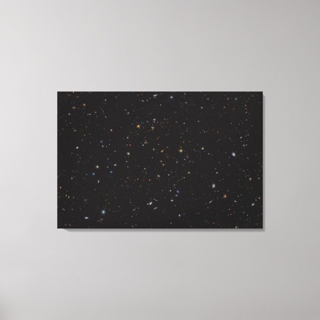 Toile Portion De Ciel Avec Plus De 45 000 Galaxies Visib (Recto)