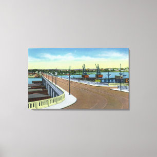 Toile Portland, MaineView du pont de Portland