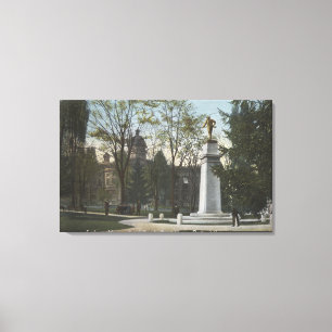 Toile Portland, Oregon - Monument aux soldats et Comté