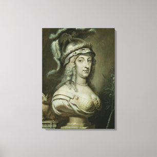 Toile Portrait allégorique de la Reine Christina de
