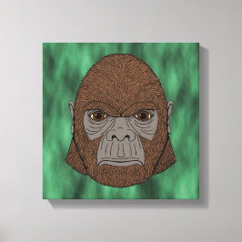 Toile Portrait Bigfoot 1 (Ape-Like)