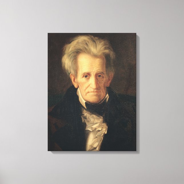Toile Portrait d'Andrew Jackson (Recto)