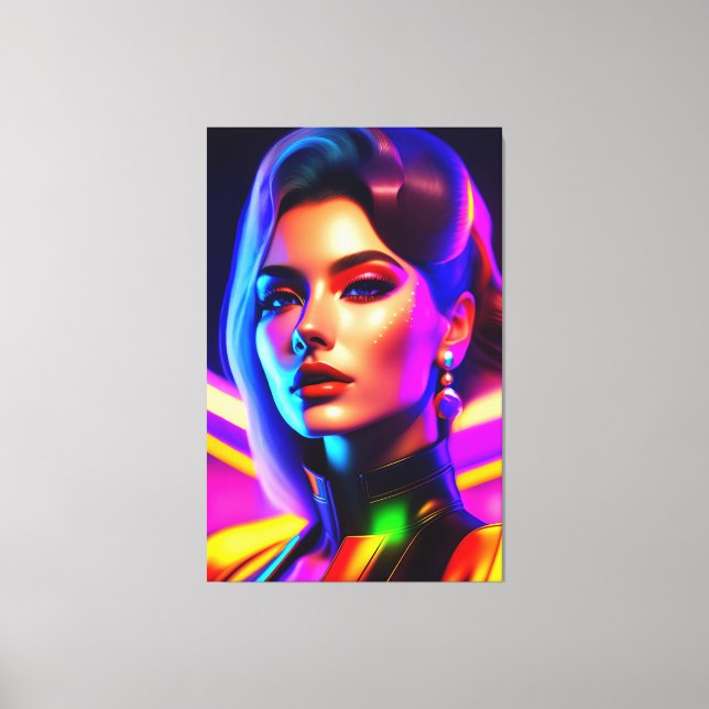 Toile Portrait de Beauté (Recto)