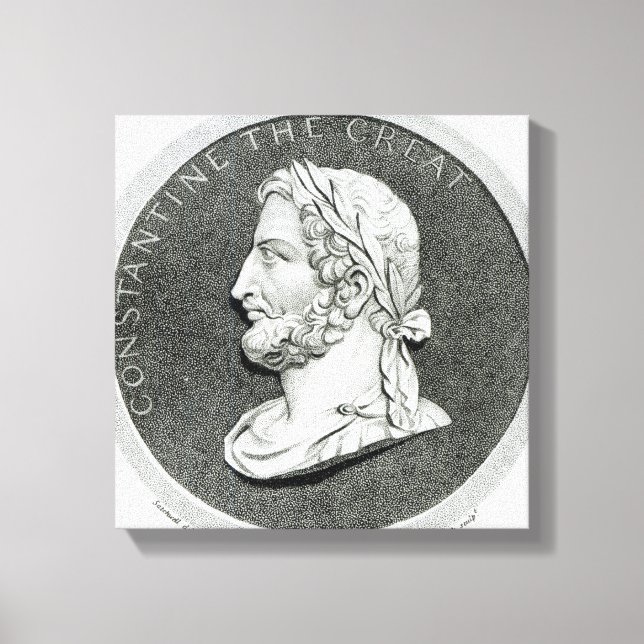 Toile Portrait de Constantin le Grand (Recto)
