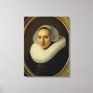Toile Portrait de Cornelia Pronck, épouse d'Albert
