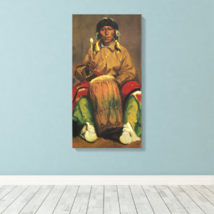 Toile Portrait de Dieguito Roybal par Robert Henri