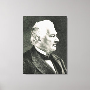 Toile Portrait de Fillmore Millard