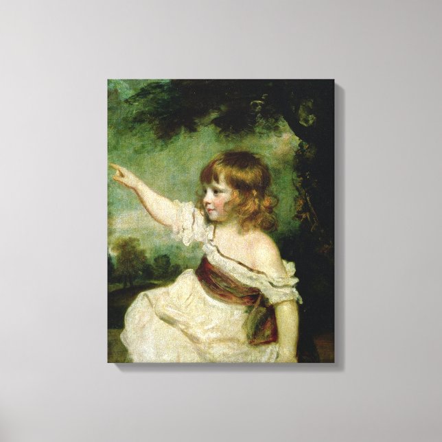 Toile Portrait de Francis George Hare, fils aîné de Fra (Recto)