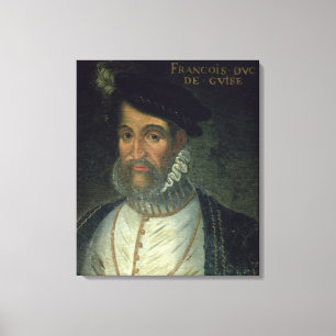 Toile Portrait de Francois, 2ème duc Guise (1519-63) Fr
