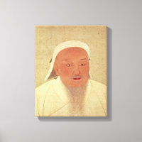 Portrait de Genghis Khan, Mongol Khan