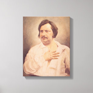Toile Portrait de Honore de Balzac