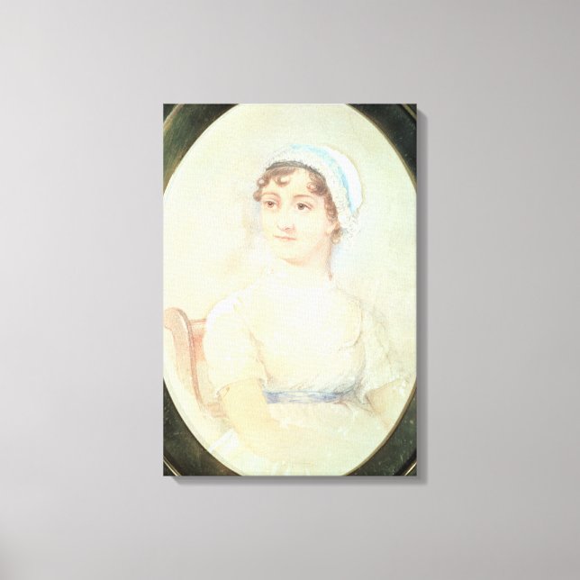 Toile Portrait de Jane Austen (Recto)