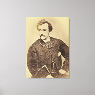 Toile Portrait de John Wilkes Booth   1861-65