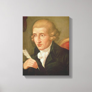 Toile Portrait de Joseph Haydn