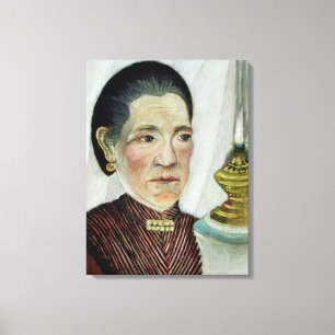 Toile Portrait de Josephine, de l'artiste l'épouse en