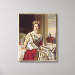 Toile Portrait de la Reine Victoria (1819-1901) 1859