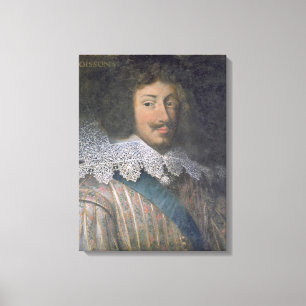 Toile Portrait de Louis du Comte de Bourbon de Soissons