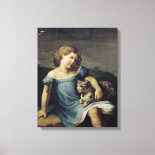 Toile Portrait de Louise Vernet, enfant, 1818-19