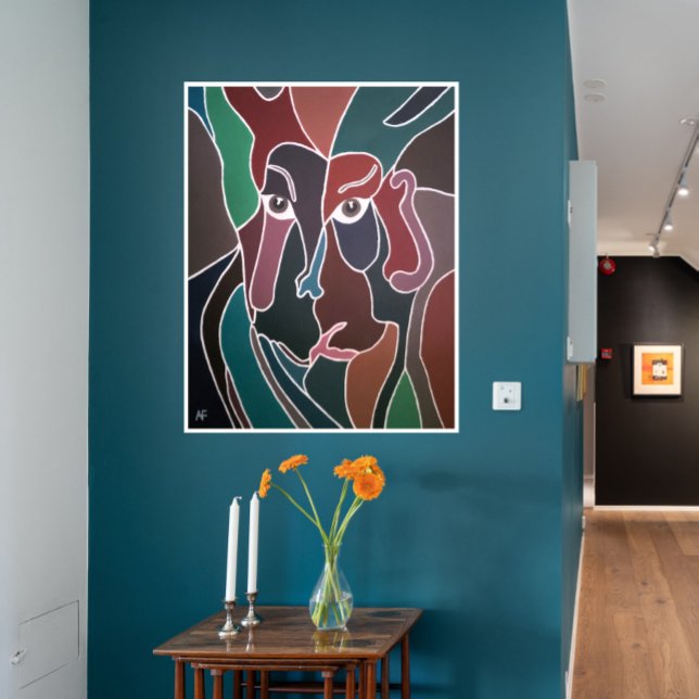 Toile Portrait de Man Peinture par Alfred Fox (Not Actual Size)