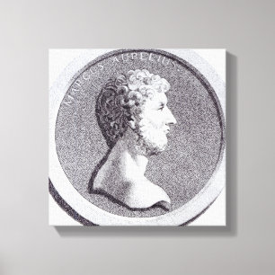 Toile Portrait de Marcus Aurelius