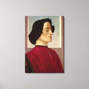 Toile Portrait de Medici c.1480 de Giuliano