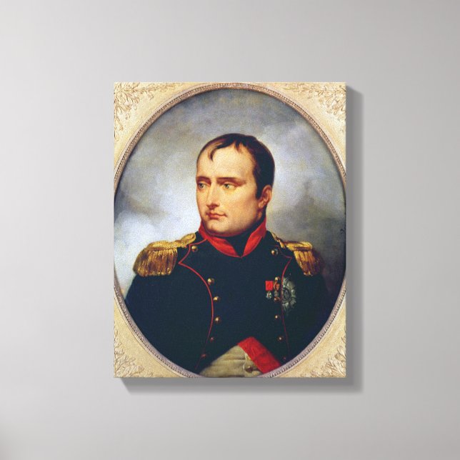 Toile Portrait de Napoléon I, 1815 (Recto)