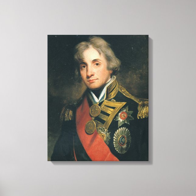 Toile Portrait de Nelson (Recto)