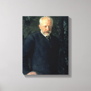 Toile Portrait de Piotr Ilyich Tchaikovsky
