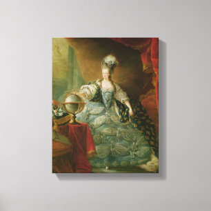 Toile Portrait de reine de Marie Antoinette de la France