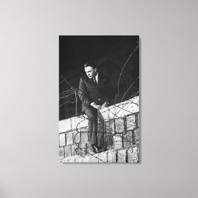 Toile Portrait de Richard Burton (Recto)