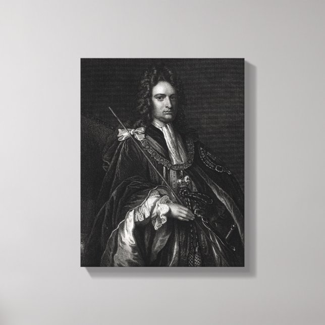 Toile Portrait de Robert Harley (Recto)