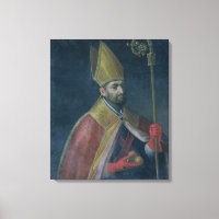 Portrait de St. Nicholas, 1700 (oil on canvas)