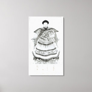 Toile Portrait de Tsien-Loeng