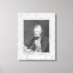 Toile Portrait de Walter Scott