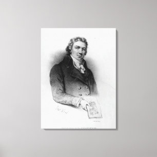 Toile Portrait d'Edouard Jenner