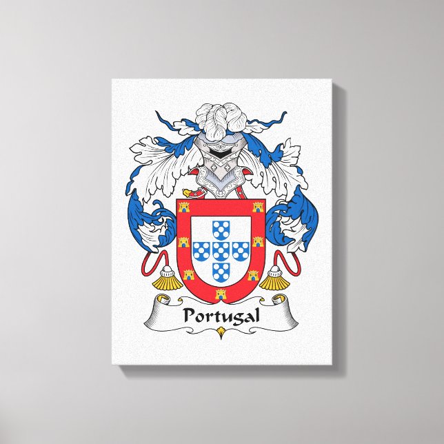 Toile Portugal Crest (Recto)