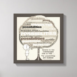 Toile Possibilités illimitées